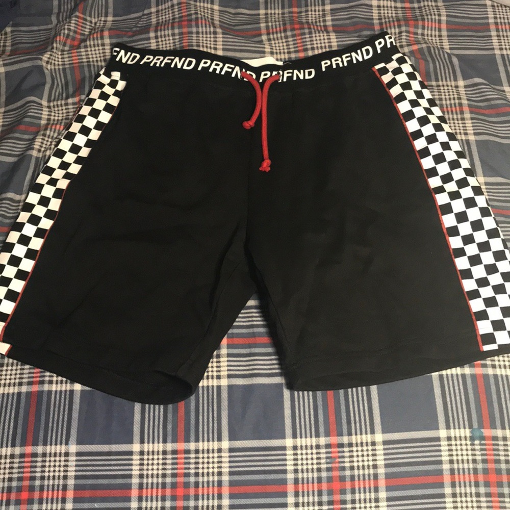 Profound Aesthetic Checker Shorts